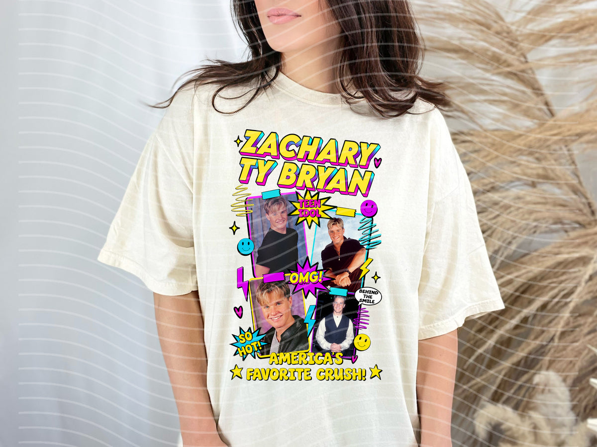 Teen Crush Zachary Ty B Graphic Tee