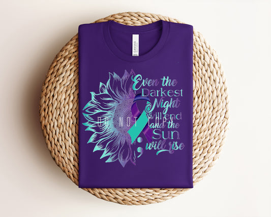 Even the Darkest Night Will End Graphic Tee