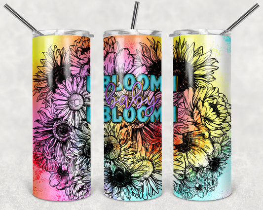 Bloom Baby Bloom 20 oz Skinny Tumbler