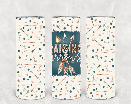 Raising Arrows 20 oz Skinny Tumbler
