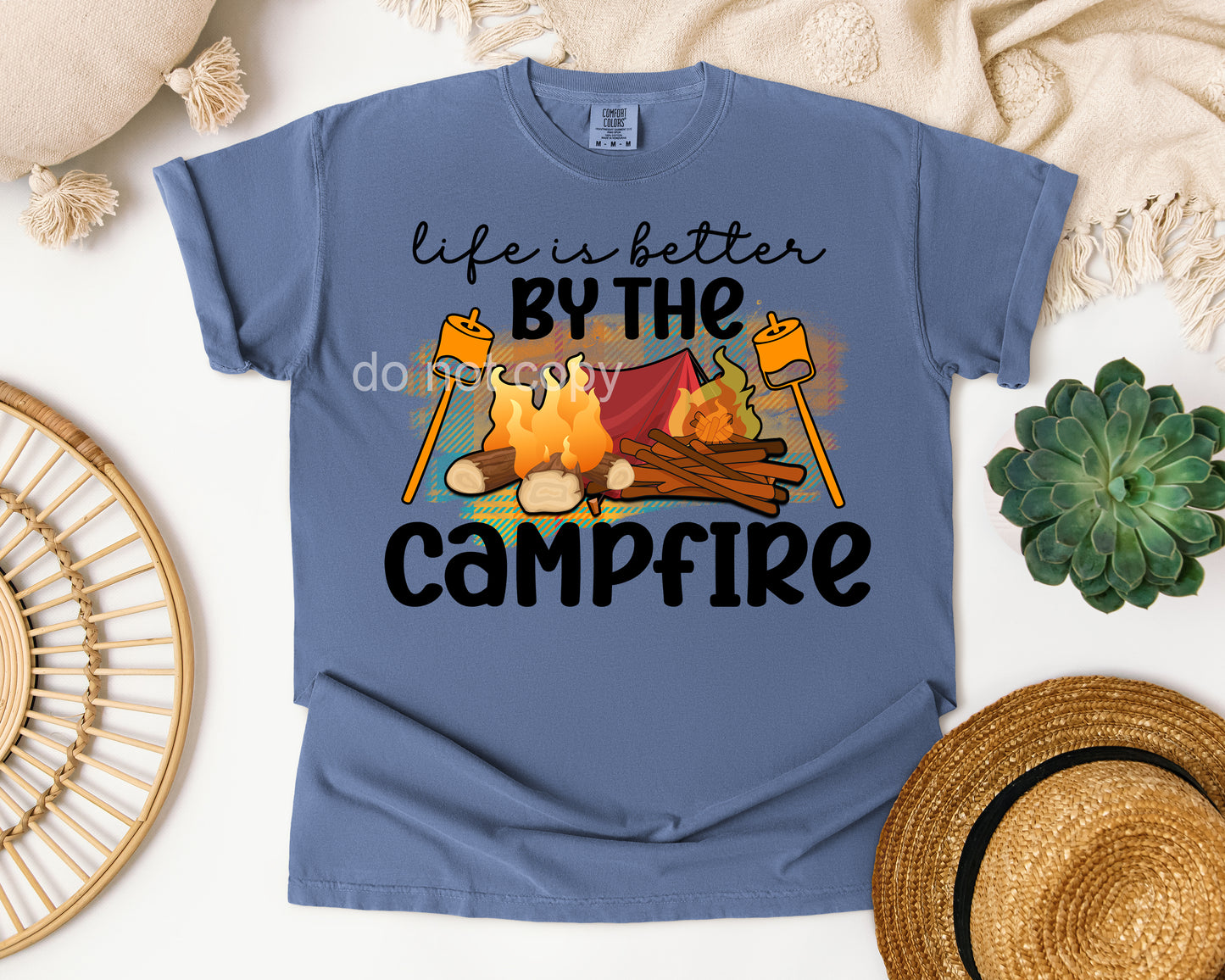 Life is Better by the Campfire Graphic Tee