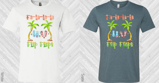Fa La Flip Flops Graphic Tee Graphic Tee