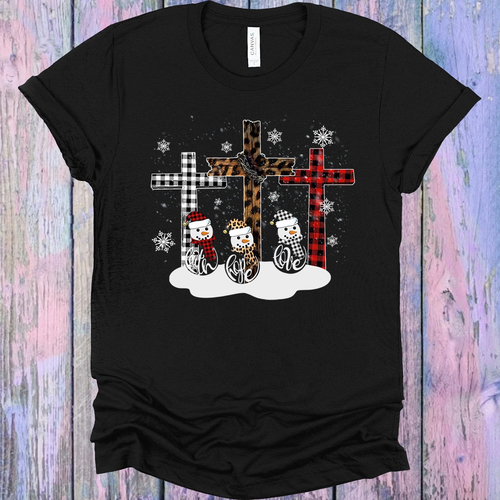 Faith Hope Love Jesus Graphic Tee Graphic Tee