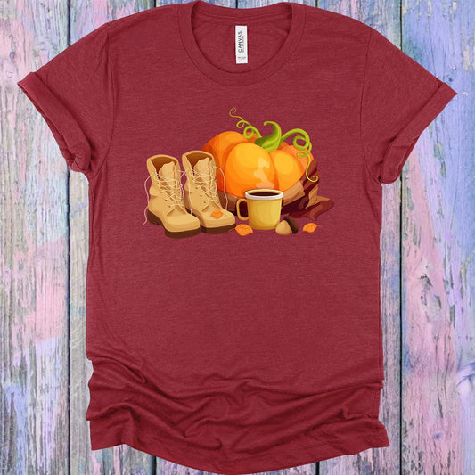 Fall Scene Graphic Tee Graphic Tee