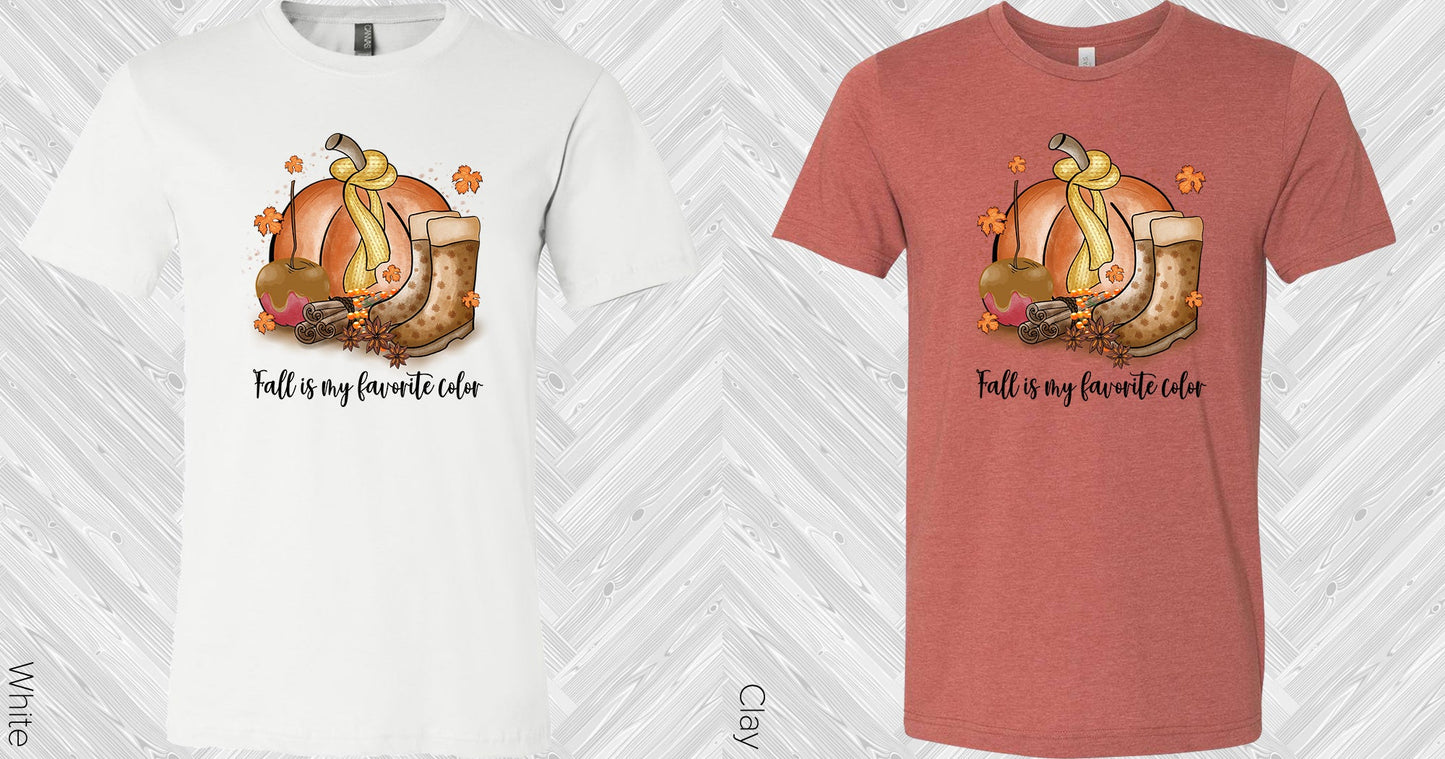 Fall Is My Favorite Color Graphic Tee Graphic Tee