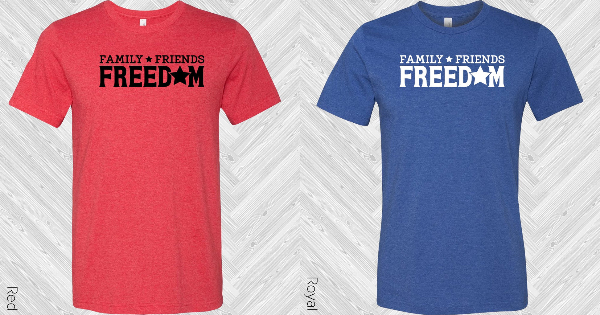 Family Friends Freedom Graphic Tee Graphic Tee