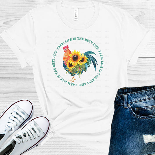 Farm Life Is The Best Graphic Tee Graphic Tee