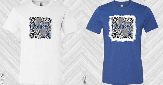 Faux Bleach Cowboys Graphic Tee Graphic Tee