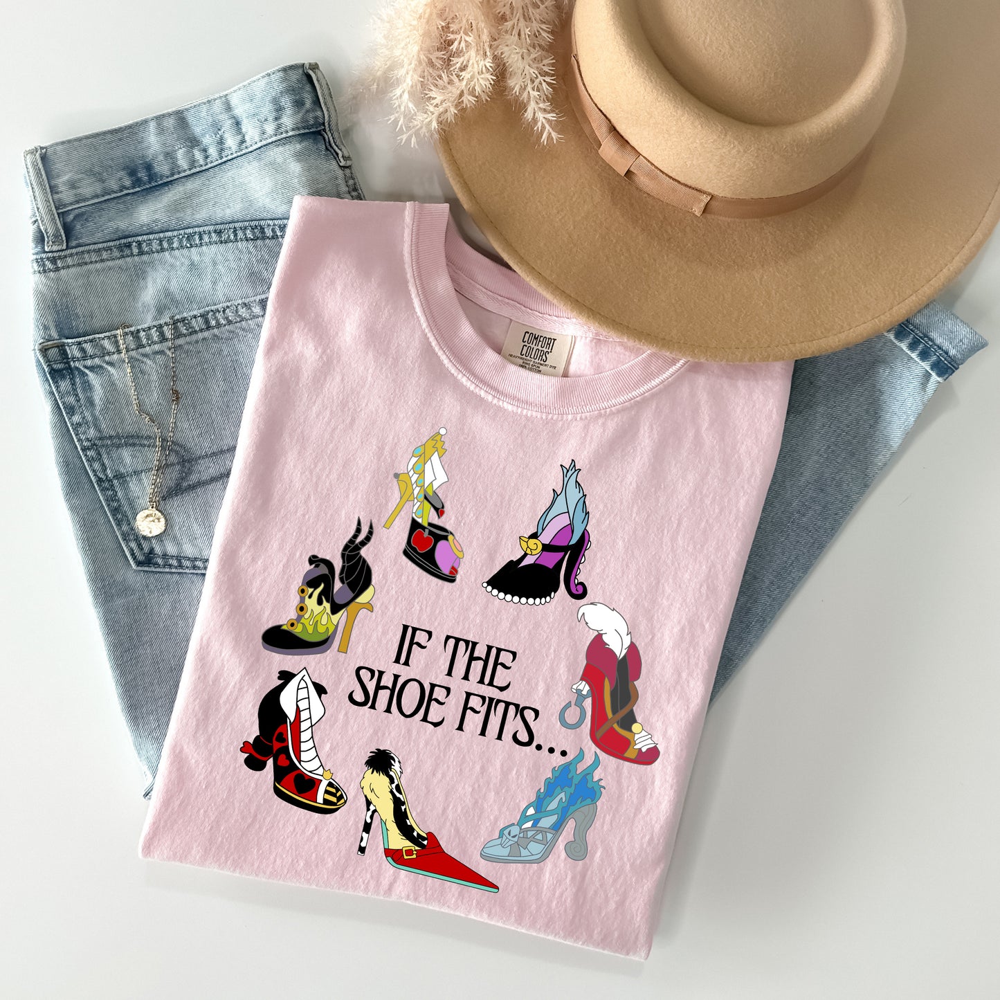 If the Shoe Fits Villains Graphic Tee