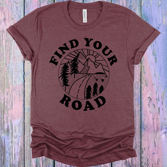 Find Your Road Graphic Tee Graphic Tee