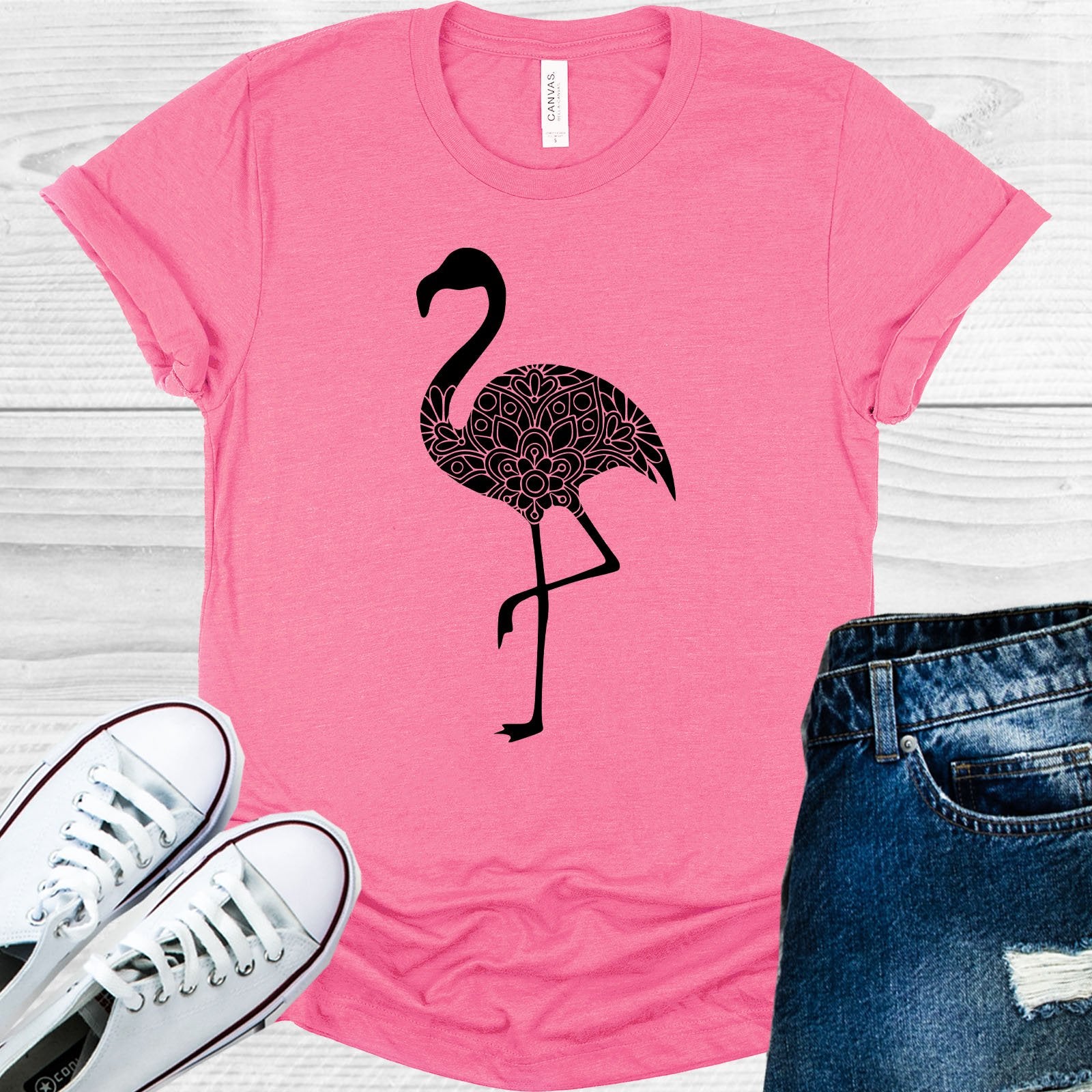 Flamingo Graphic Tee Graphic Tee