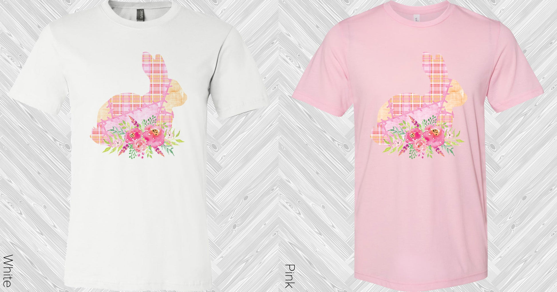 Floral Bunny Graphic Tee Graphic Tee