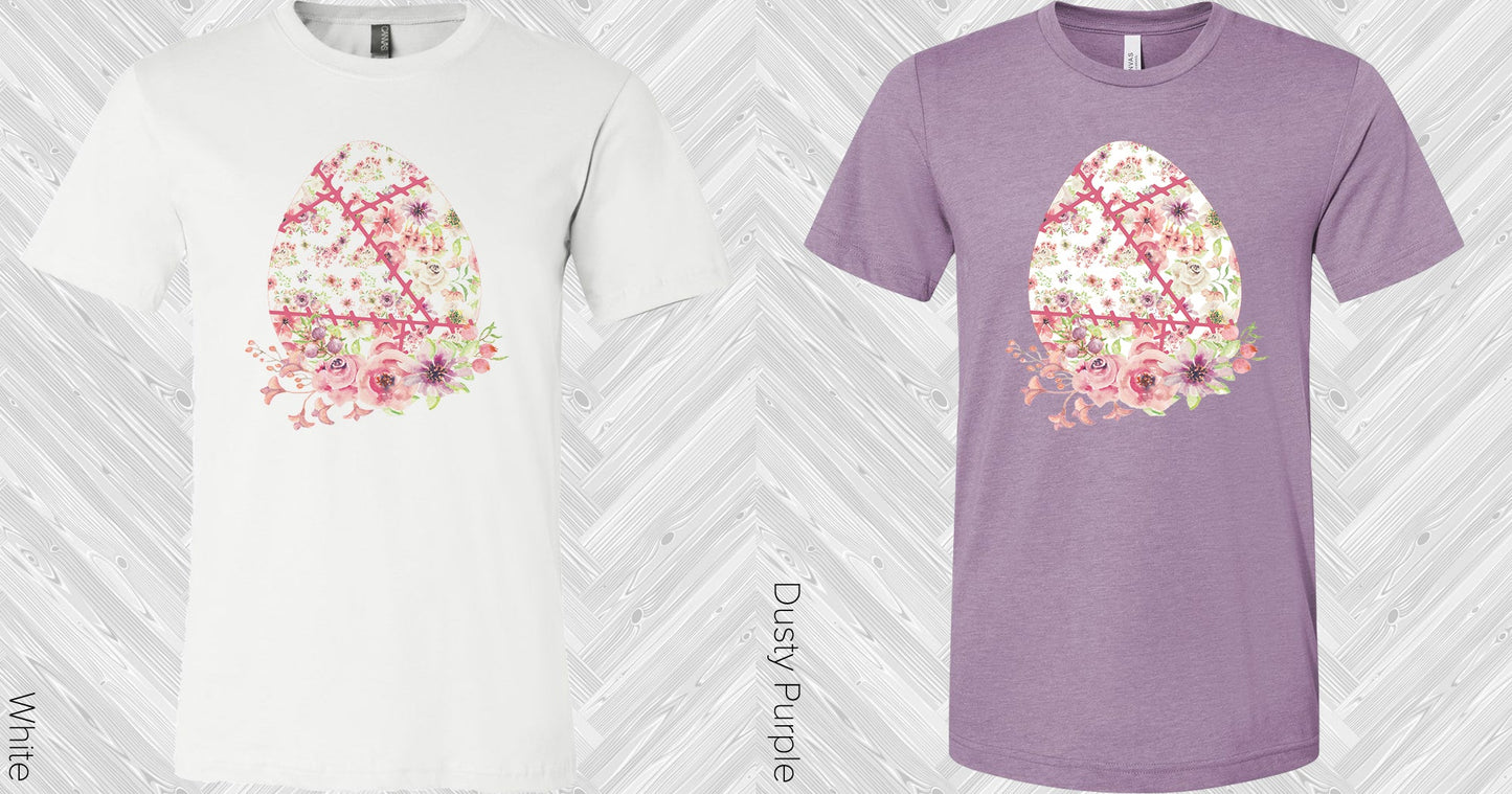 Floral Egg Graphic Tee Graphic Tee