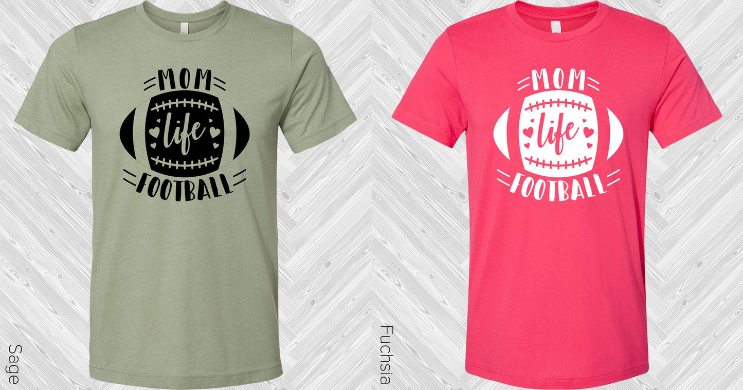 Football Mom Life Graphic Tee Graphic Tee