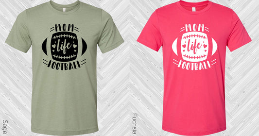 Football Mom Life Graphic Tee Graphic Tee