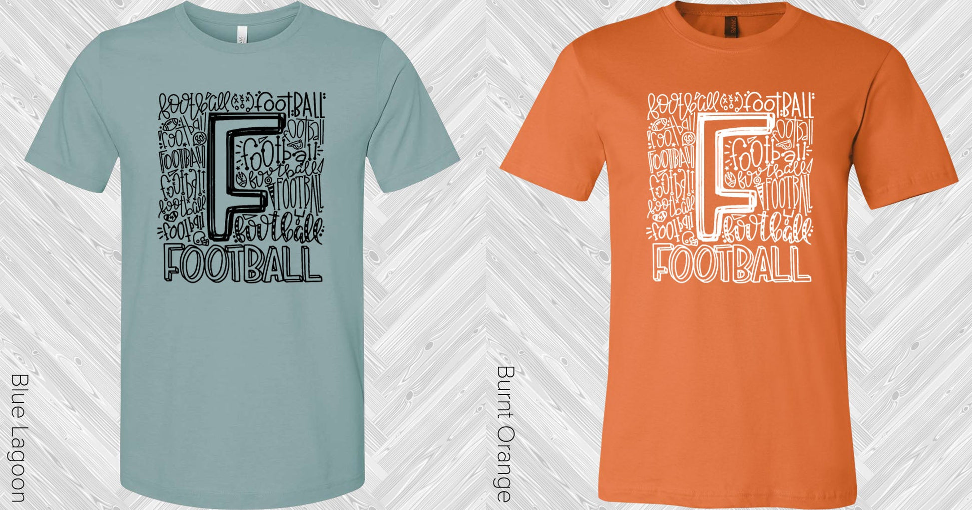 Football Subway Art Graphic Tee Graphic Tee