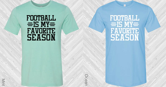 Football Is My Favorite Season Graphic Tee Graphic Tee
