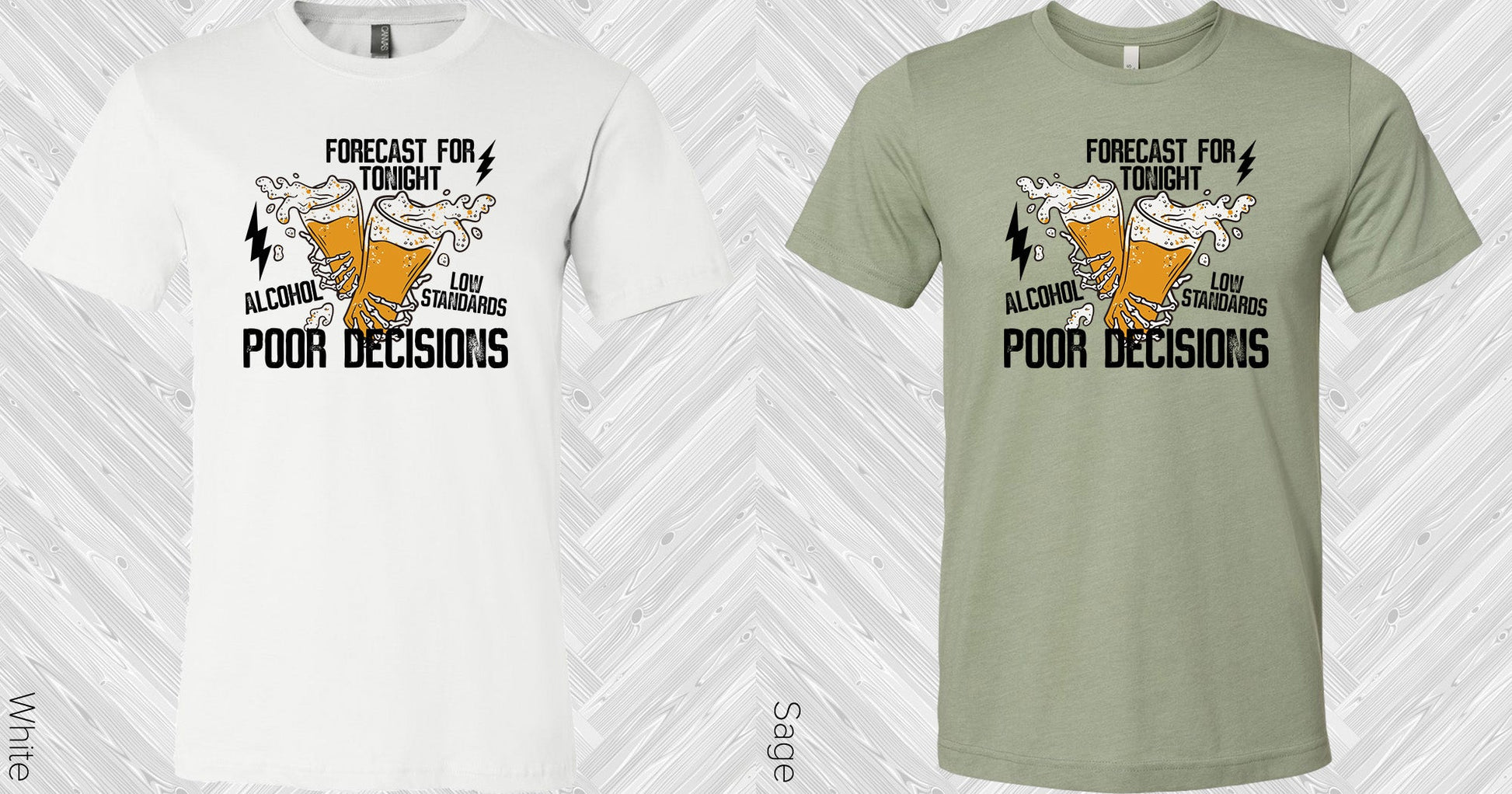 Forecast For Tonight Graphic Tee Graphic Tee