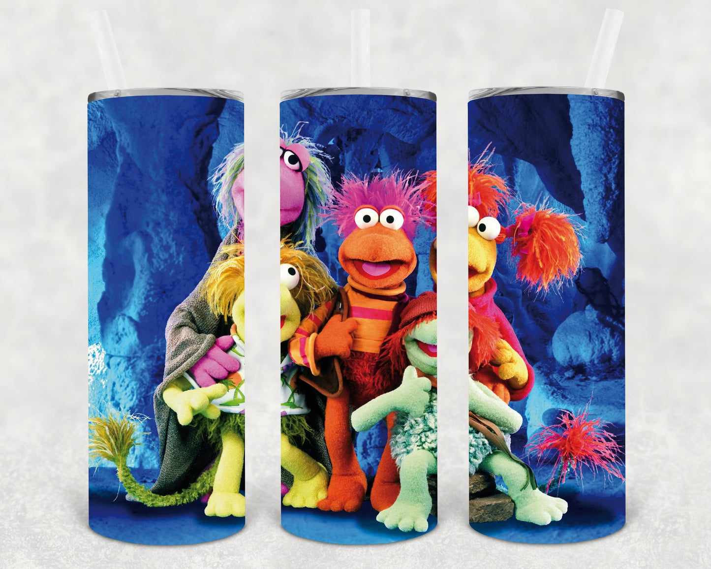 Fraggle Rock 20 Oz Skinny Tumbler