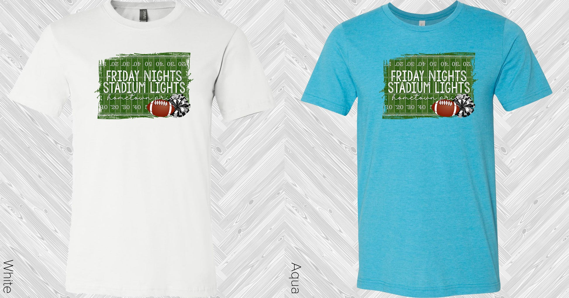 Friday Nights Stadium Lights Hometown Pride Graphic Tee Graphic Tee