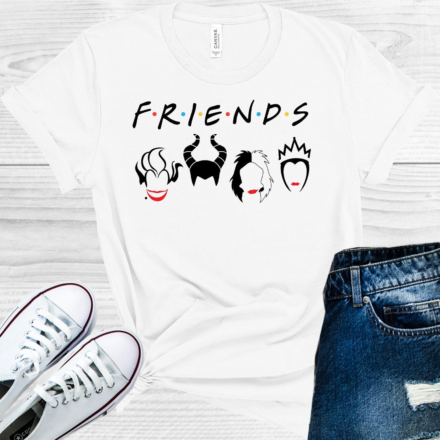 Friends Villains Graphic Tee Graphic Tee