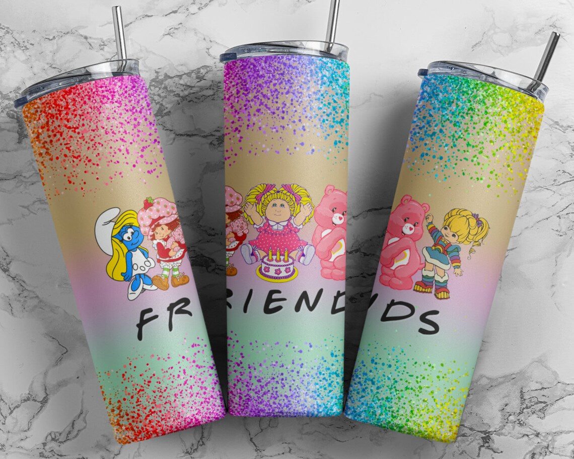 Friends 20 Oz Skinny Tumbler