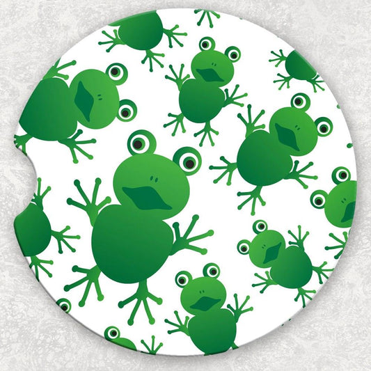 Car Coaster Set - Frogs