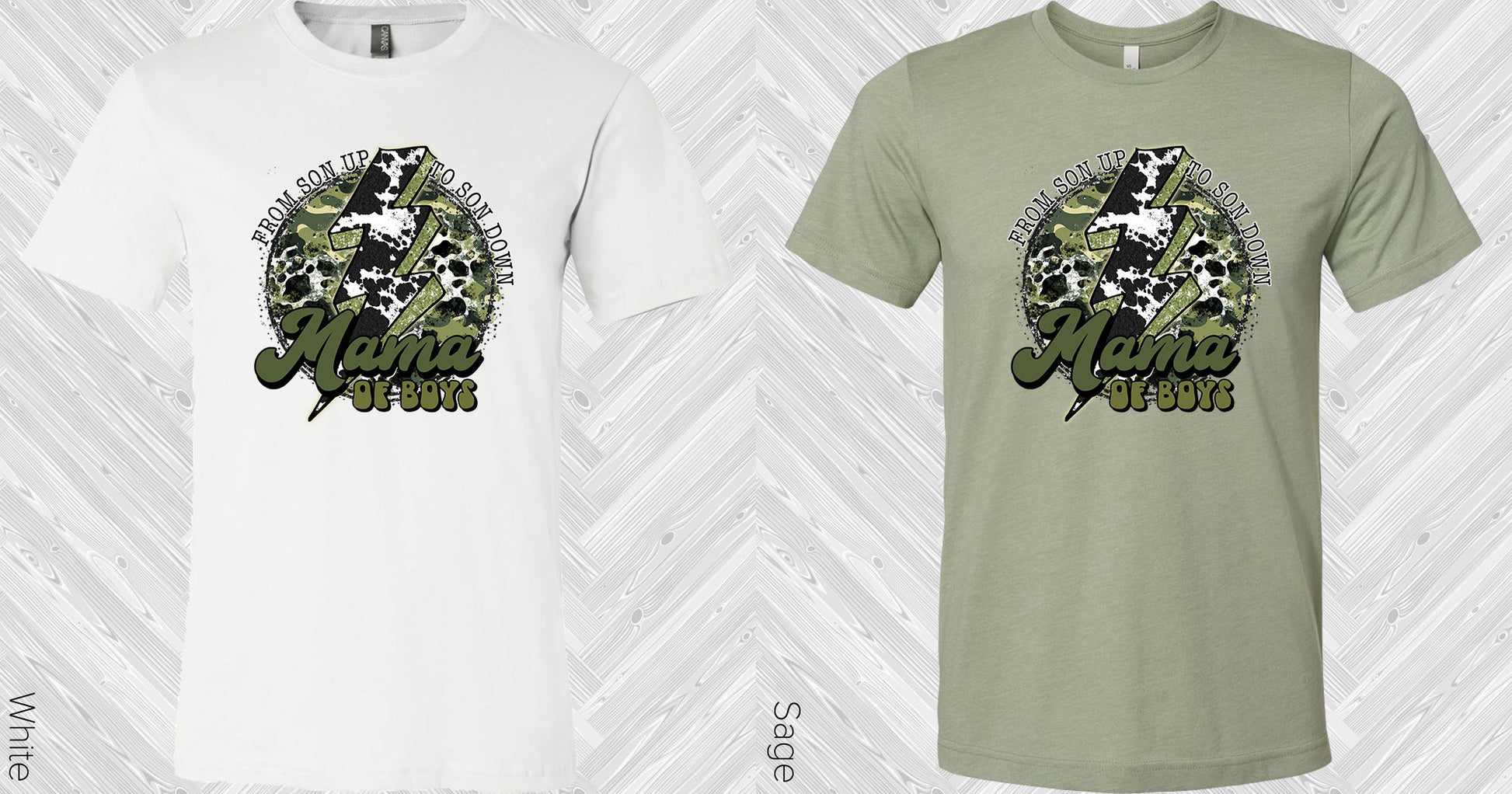 From Son Up To Down Mama Of Boys Graphic Tee Graphic Tee