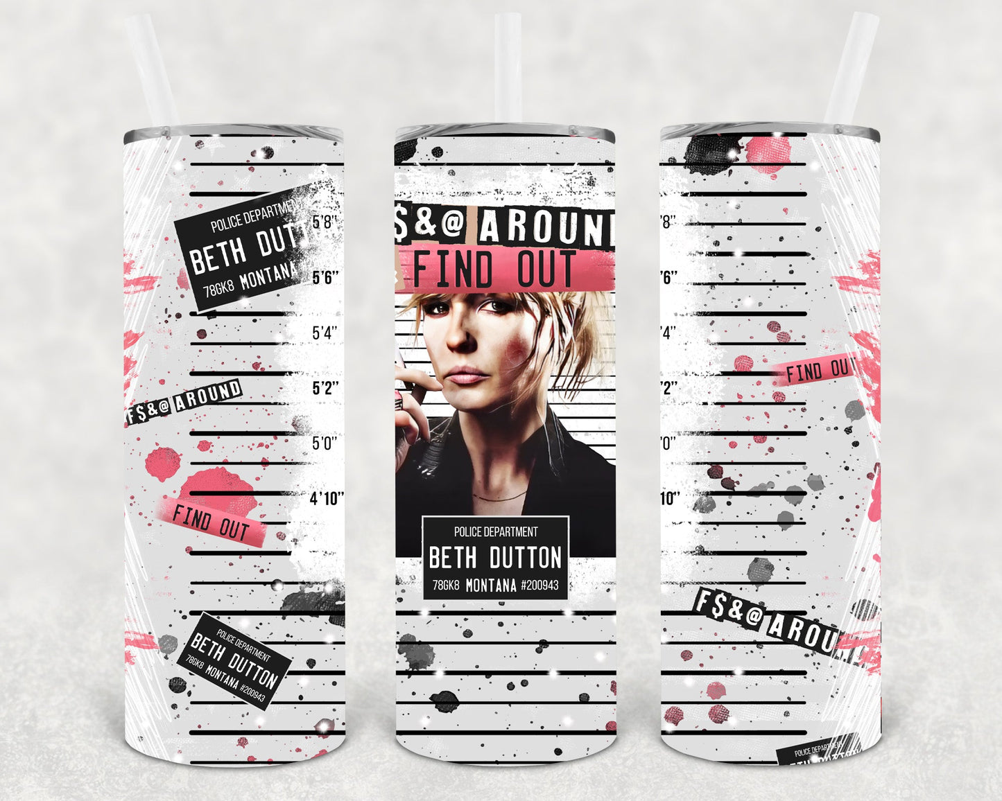 F*** Around And Find Out 20 Oz Skinny Tumbler