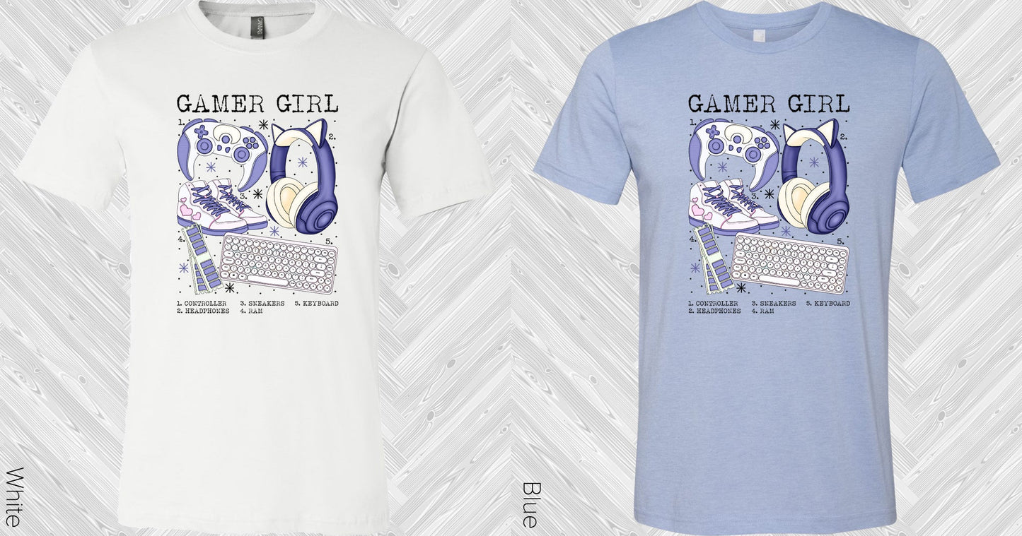 Gamer Girl Graphic Tee Graphic Tee