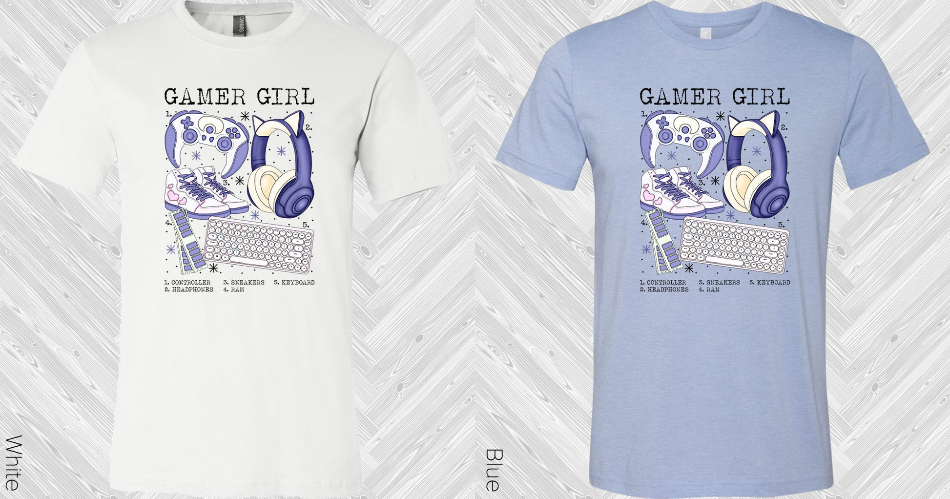 Gamer Girl Graphic Tee Graphic Tee