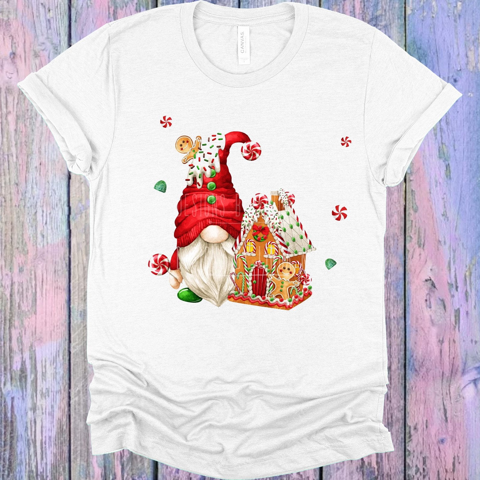 Gingerbread Gnome Graphic Tee Graphic Tee