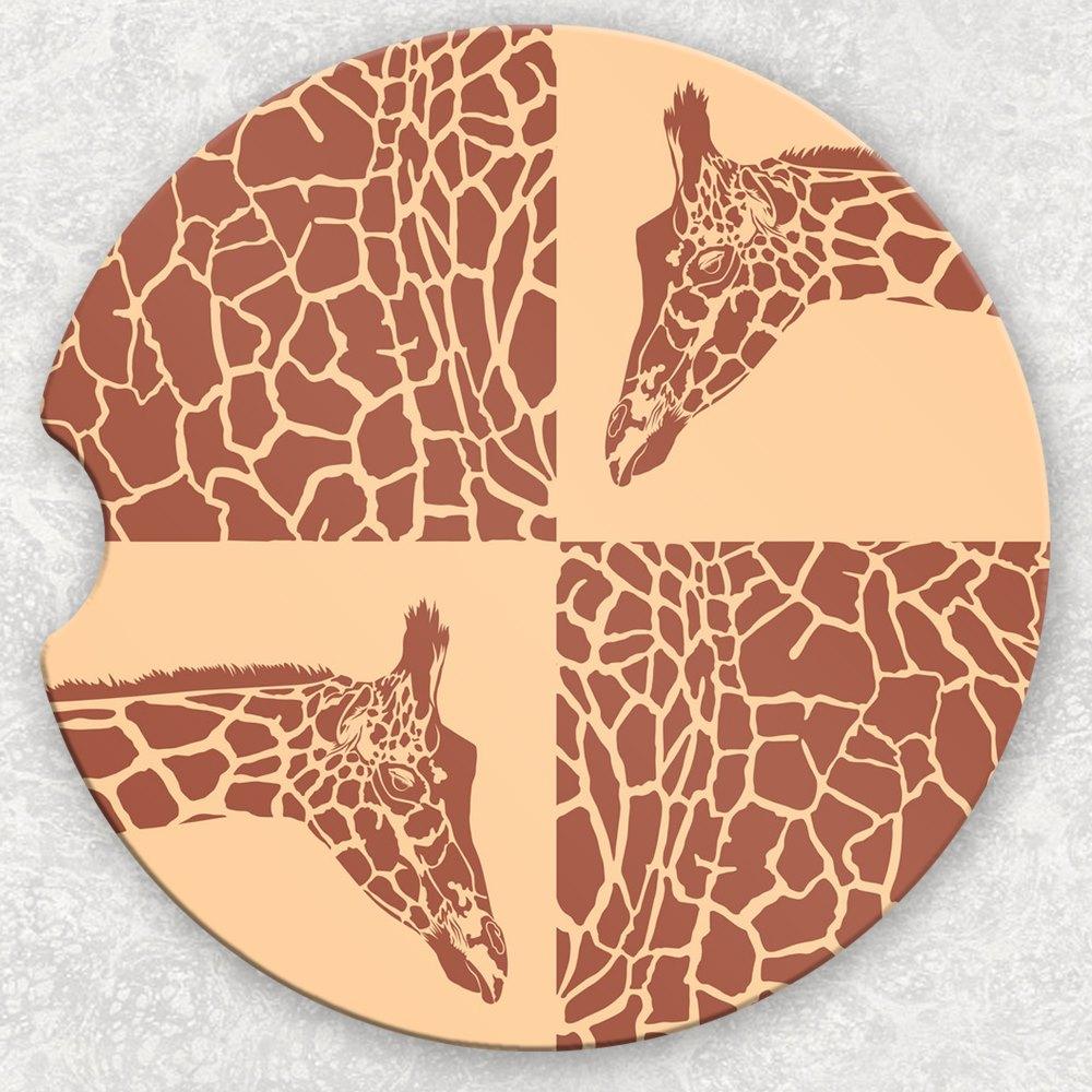 Car Coaster Set - Giraffe