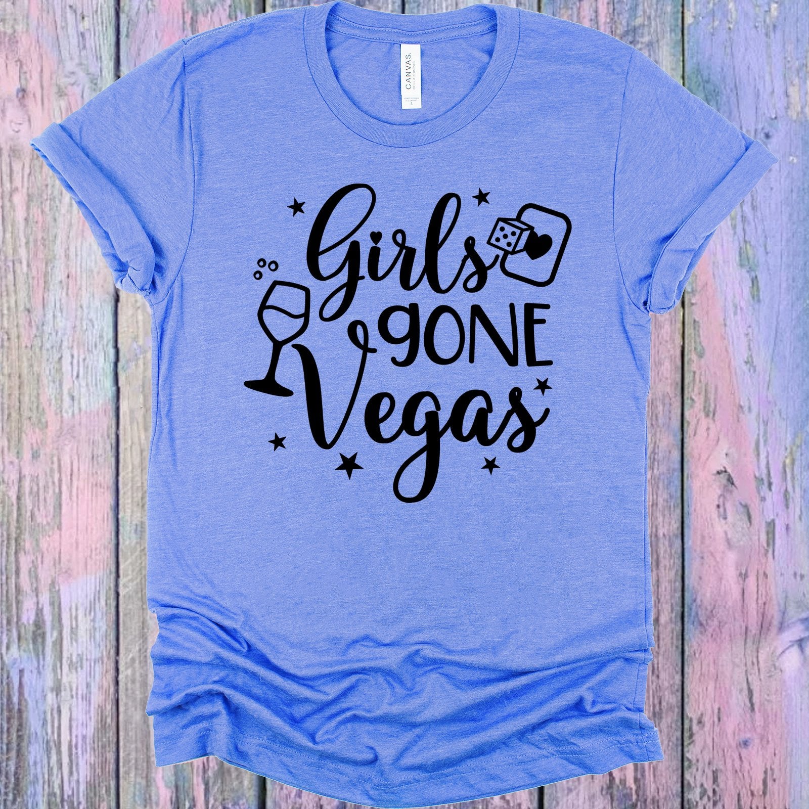Girls Gone Vegas Graphic Tee Graphic Tee