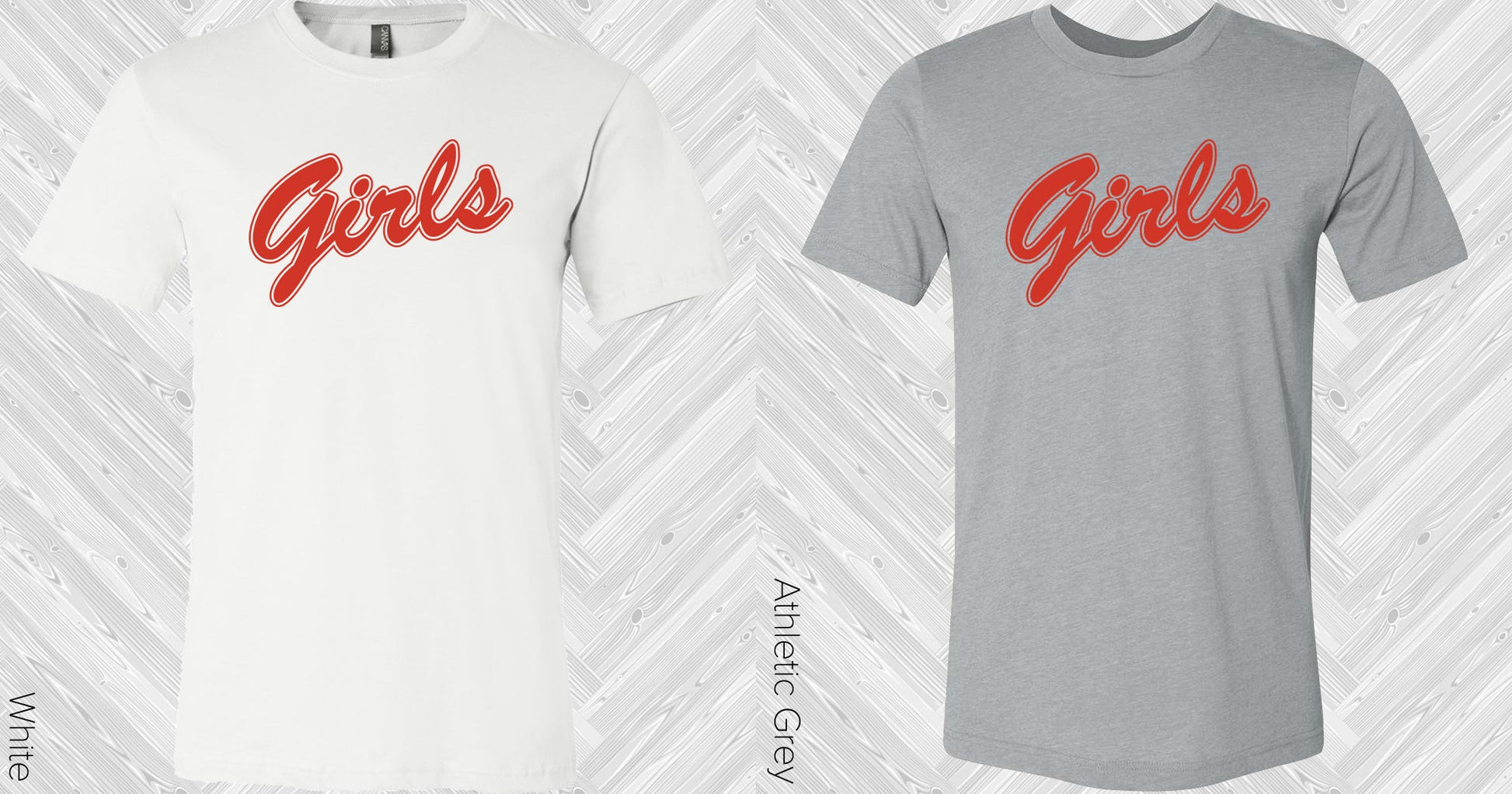 Girls Red Graphic Tee Graphic Tee