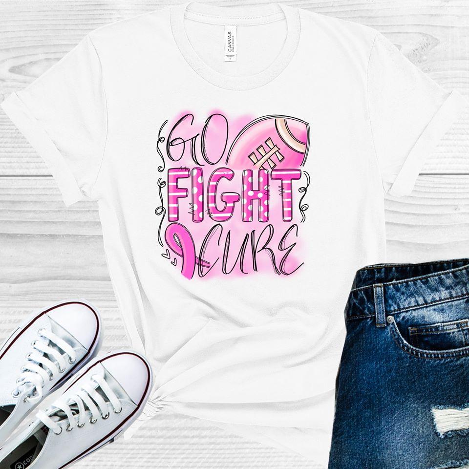 Go Fight Cure Graphic Tee Graphic Tee