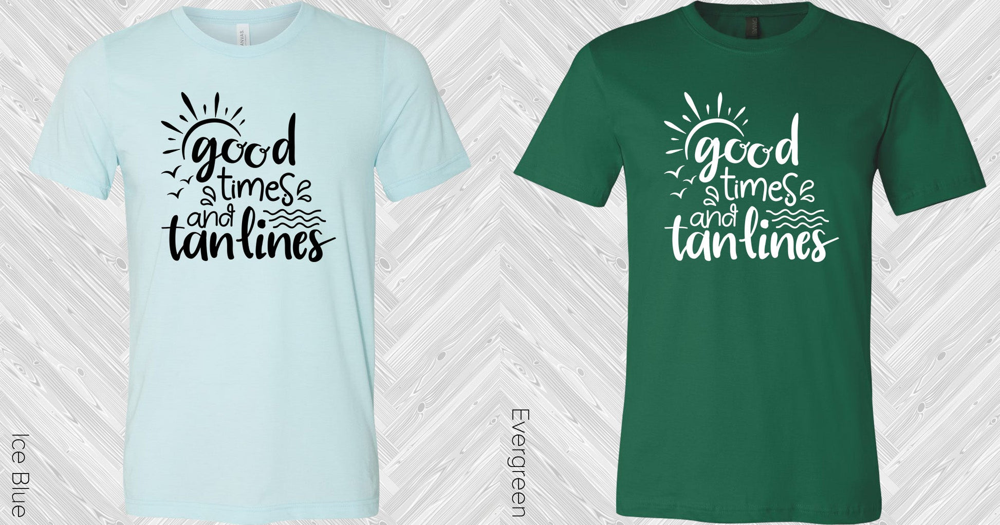 Good Times And Tan Lines Graphic Tee Graphic Tee