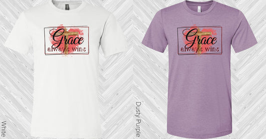 Grace Always Wins Graphic Tee Graphic Tee