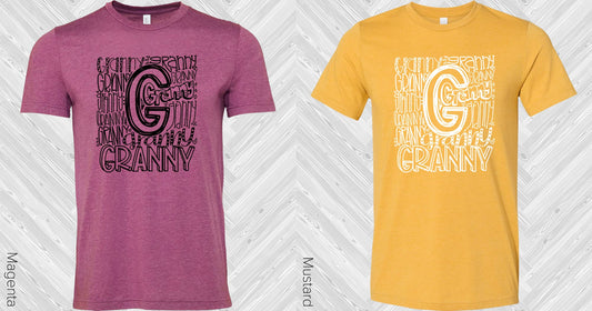 Granny Subway Art Graphic Tee Graphic Tee