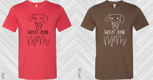 Great Dane Mom Graphic Tee Graphic Tee