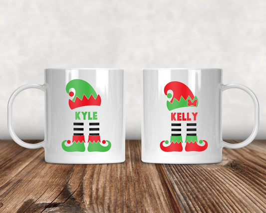 Red Elf Mug Coffee