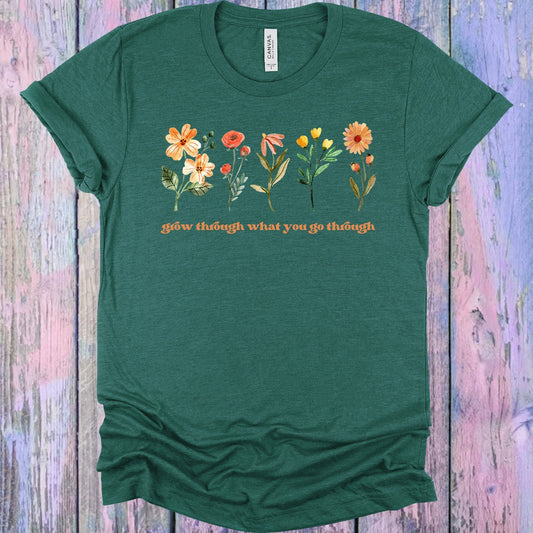 Grow Through What You Go Graphic Tee Graphic Tee