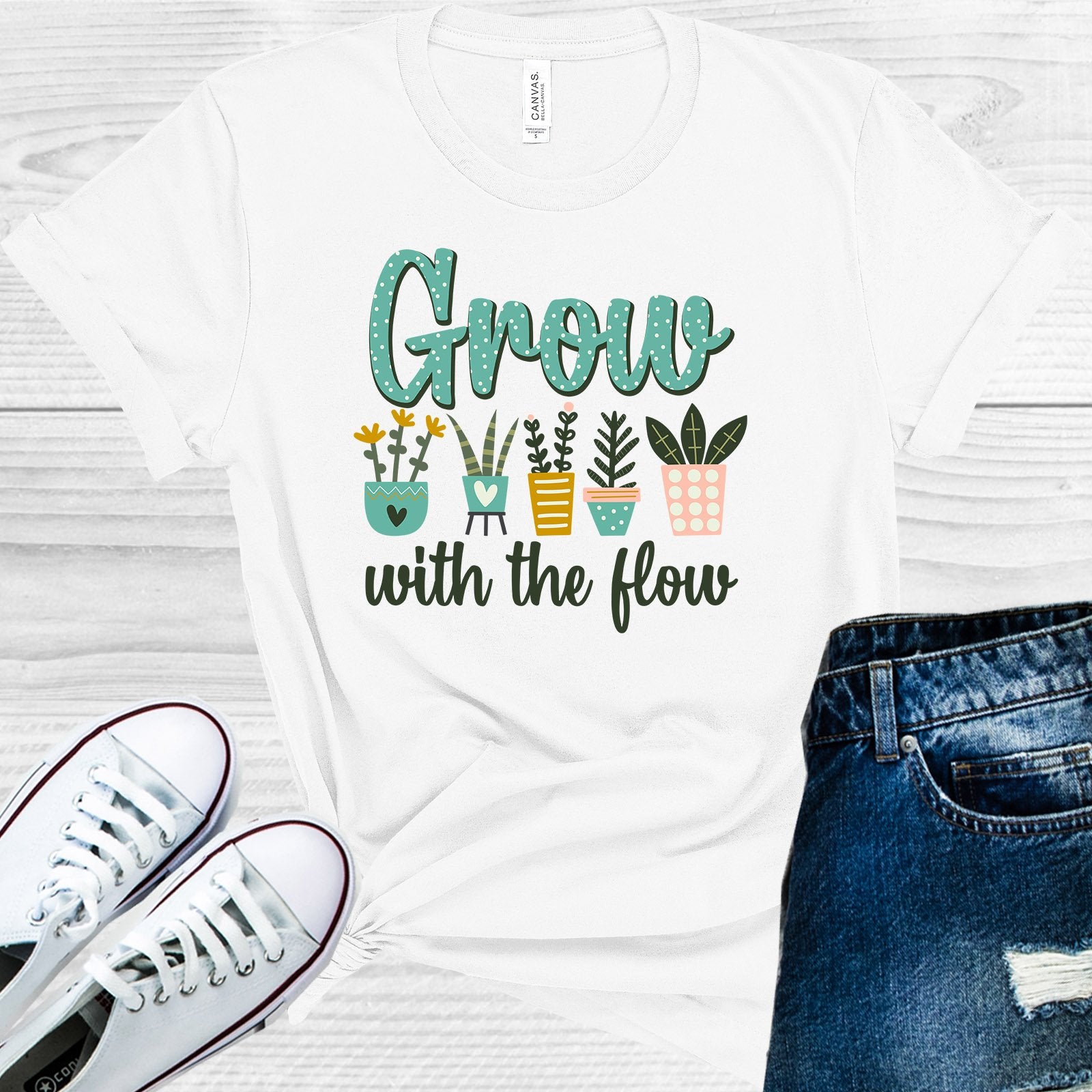 Grow With The Flow Graphic Tee Graphic Tee