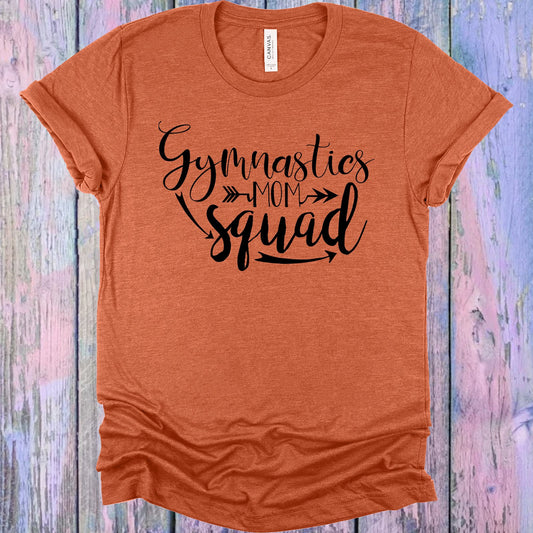 Gymnastics Mom Squad Graphic Tee Graphic Tee