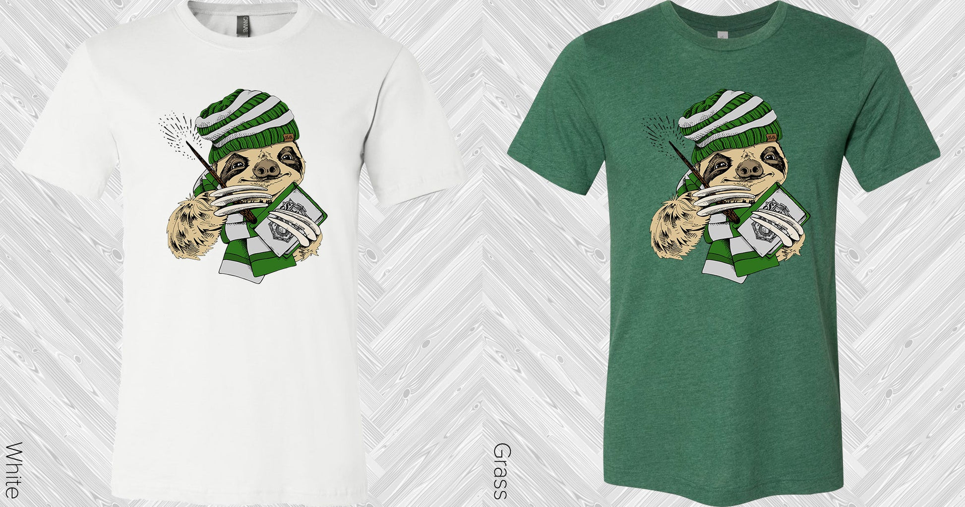 Hp Slytherin Sloth Graphic Tee Graphic Tee