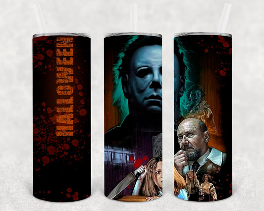 Halloween 20 Oz Skinny Tumbler