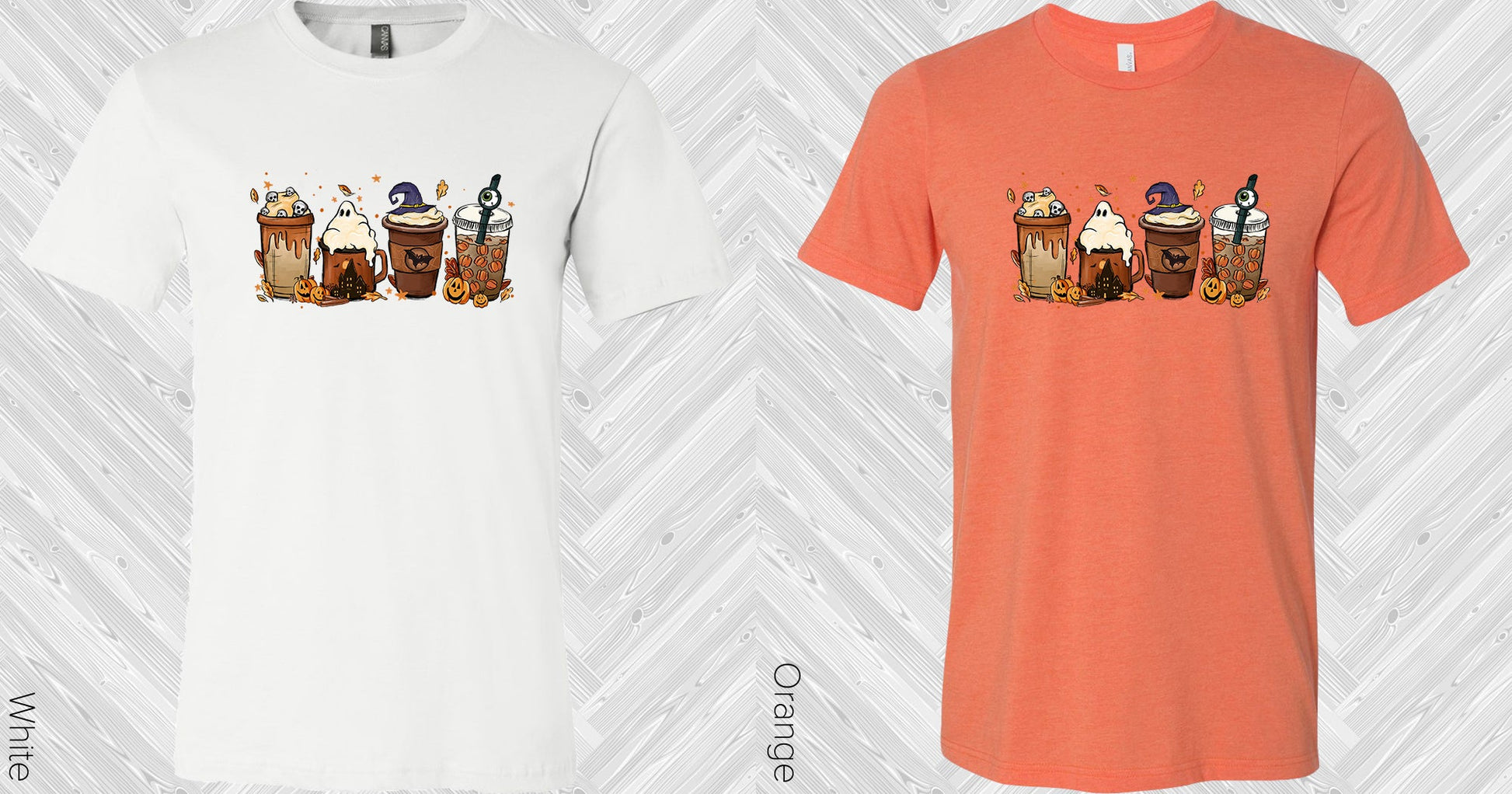 Halloween Coffee Graphic Tee Graphic Tee
