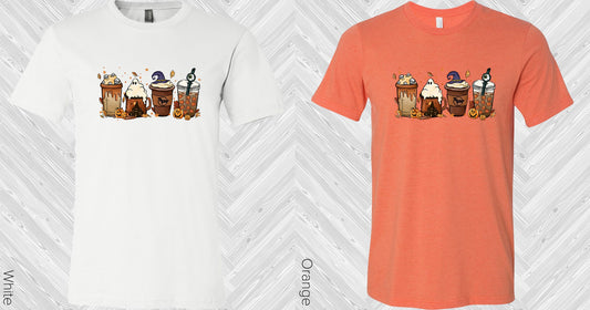 Halloween Coffee Graphic Tee Graphic Tee