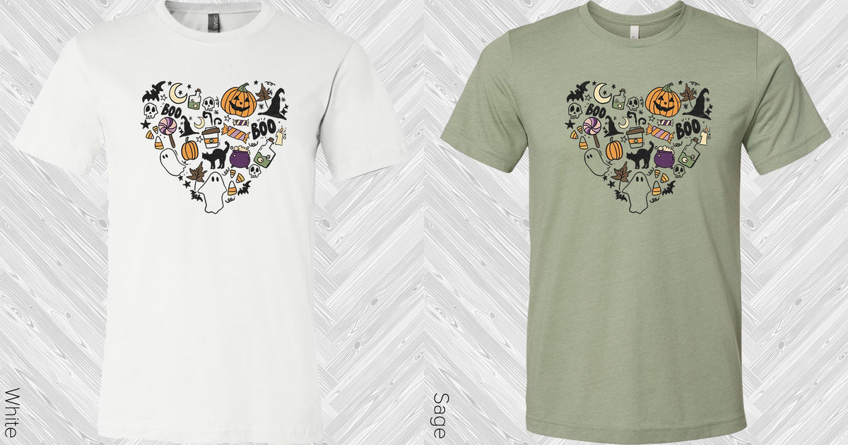 Halloween Icons Graphic Tee Graphic Tee