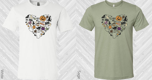 Halloween Icons Graphic Tee Graphic Tee
